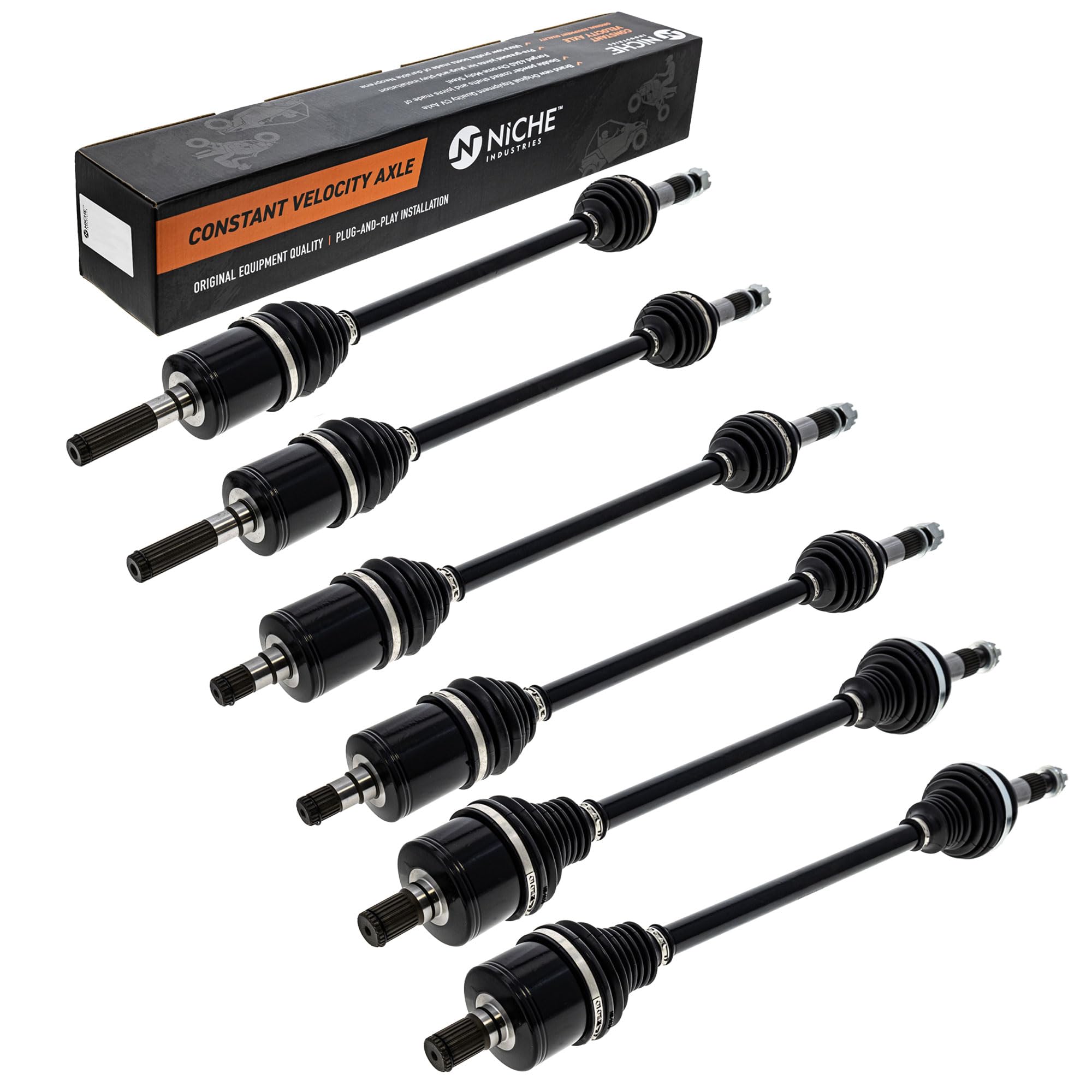 Amazon.com: NICHE Front Rear CV Axle Kit For Can-Am Commander